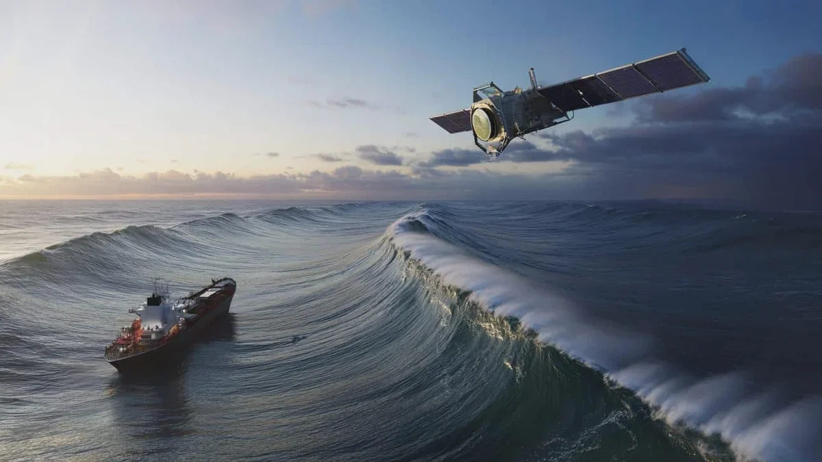 Satellitter avslører 35 meter høye monsterbølger i Stillehavet