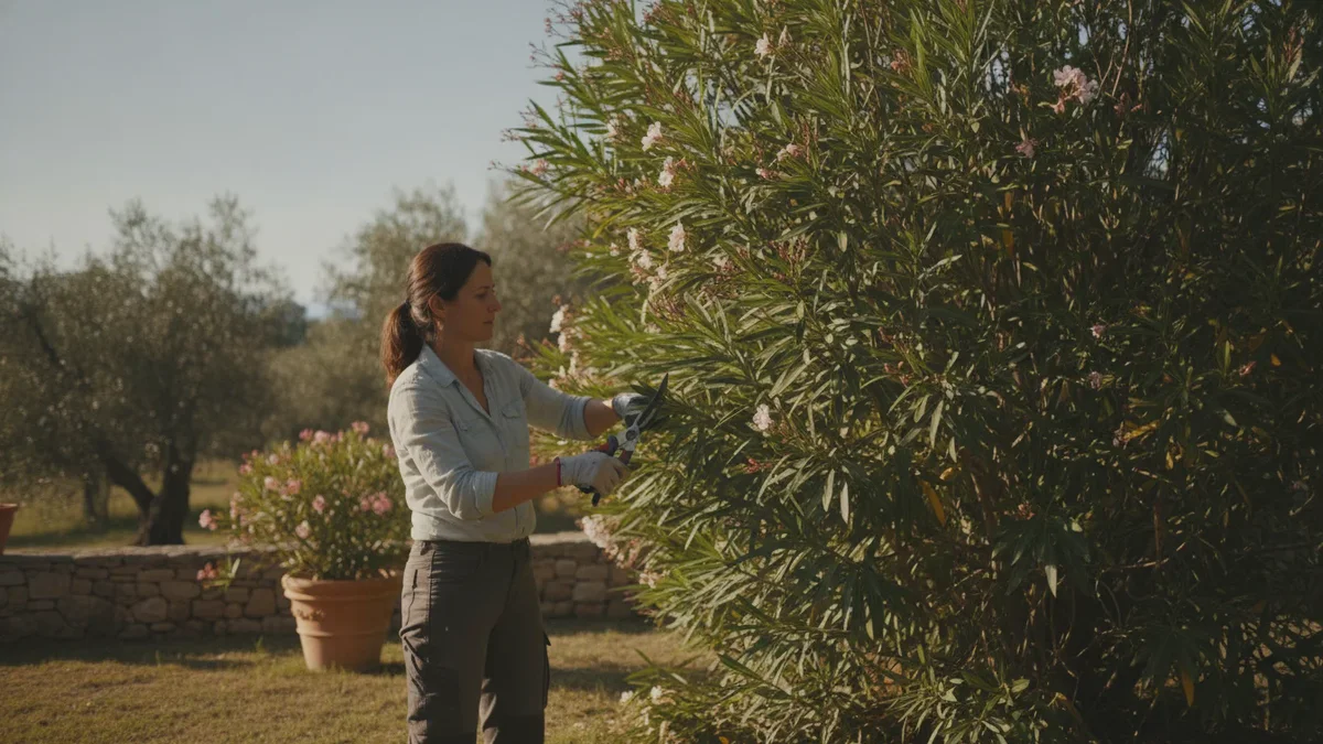 Når bør oleandere vårklippes for maksimal blomstring