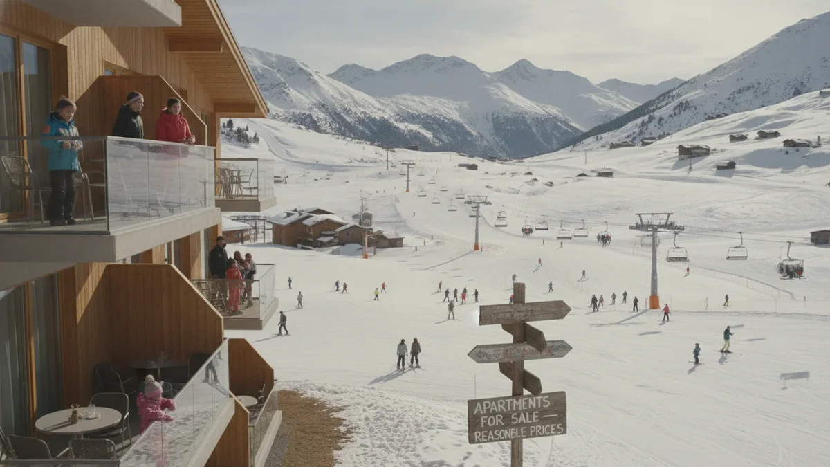 Dette alpine skistedet frister med boliger til fornuftige priser