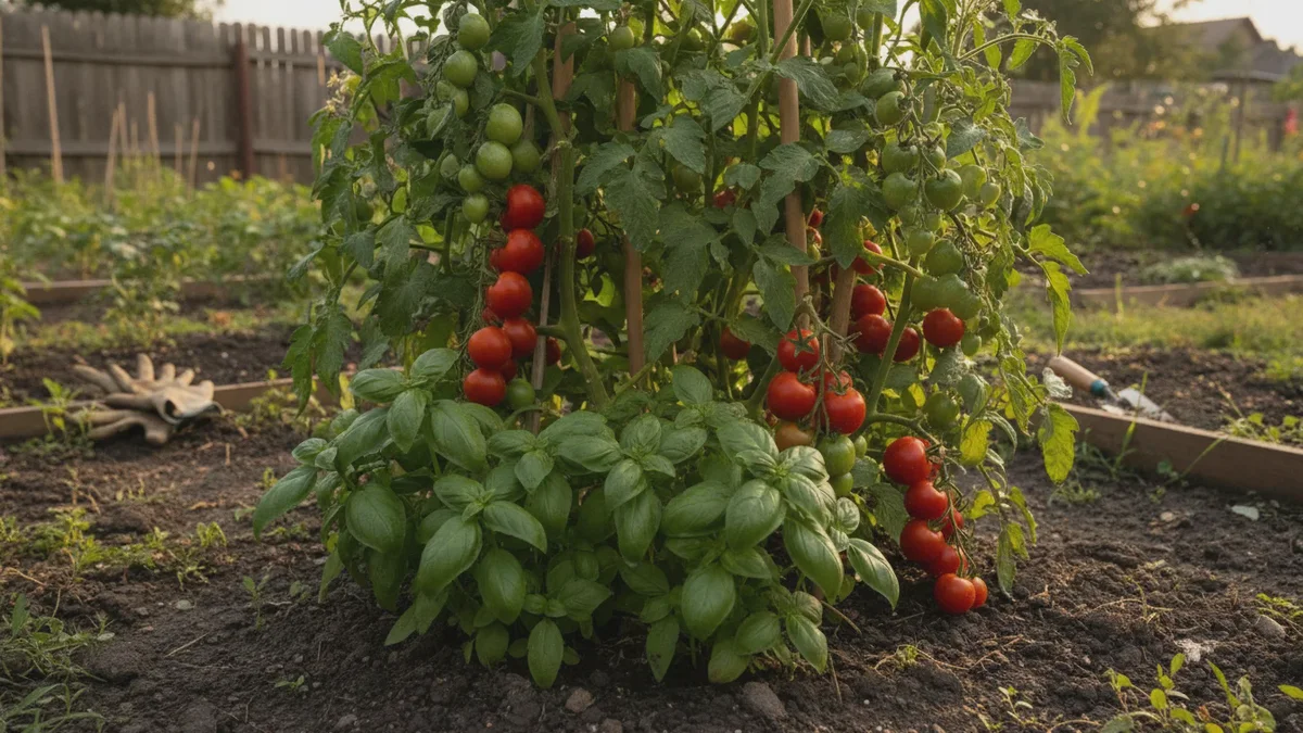 Plant denne urten ved tomatene, og få en mer intens smak
