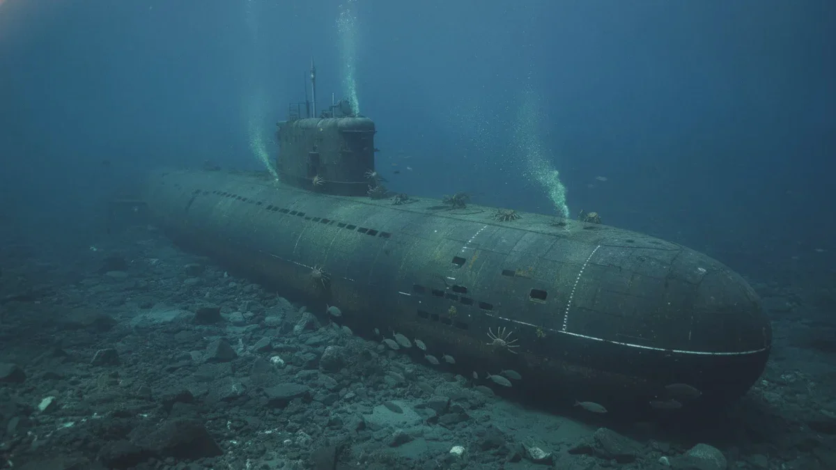 En sovjetisk ubåt som sank har lekket stråling i Norskehavet i flere tiår
